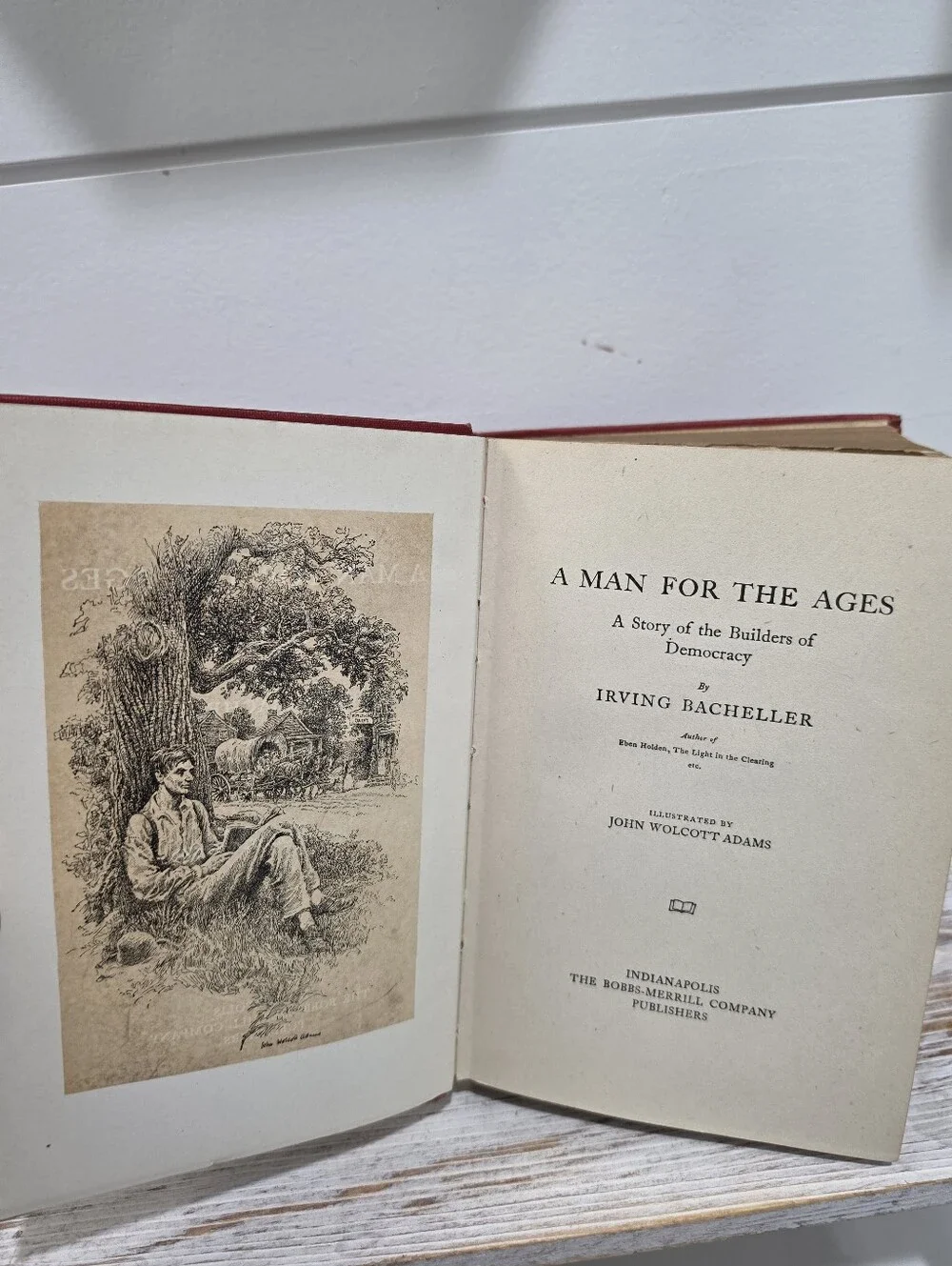 Antique Book Set By Irving Bacheller
